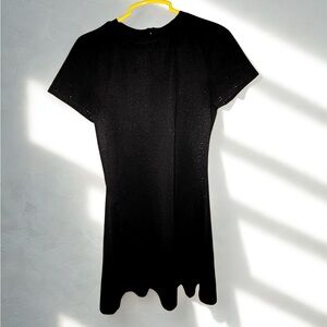 Black Short Sleeve Dress